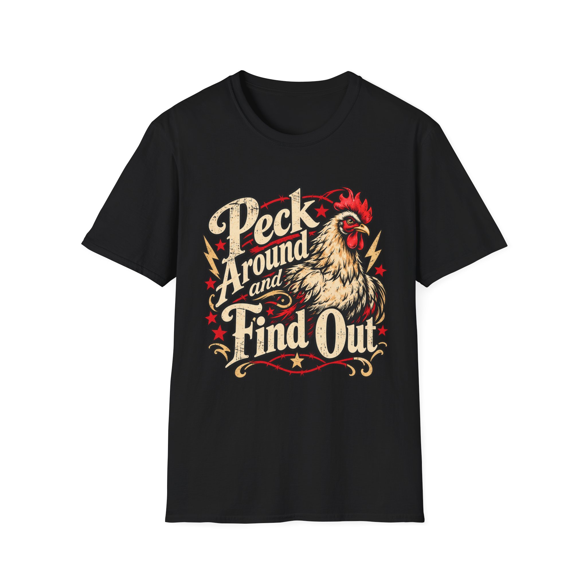 Peck Around & Find Out Edgy Shirt