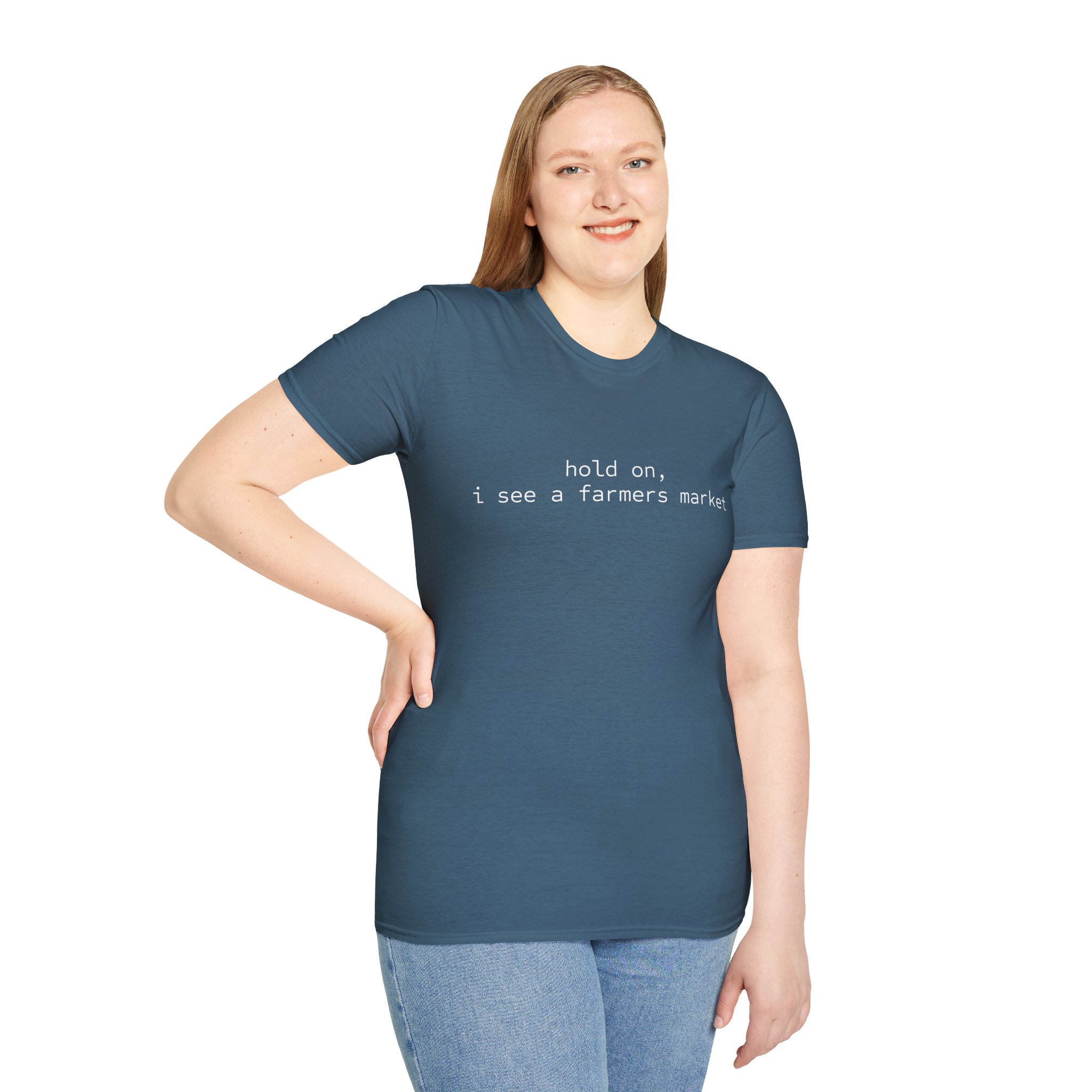 Hold On, I See a Farmers Market | Graphic Tee - Image 20