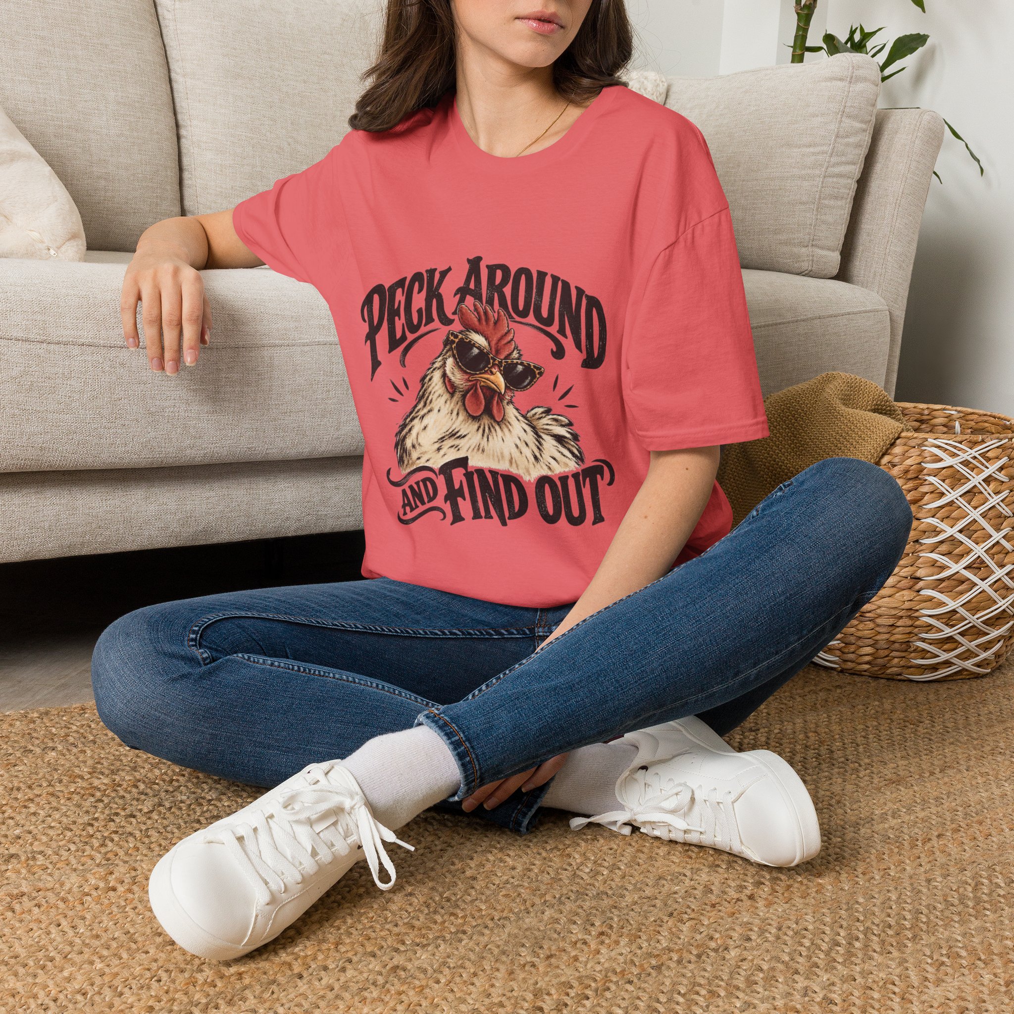 Peck Around & Find Out Diva T-Shirt - Image 10